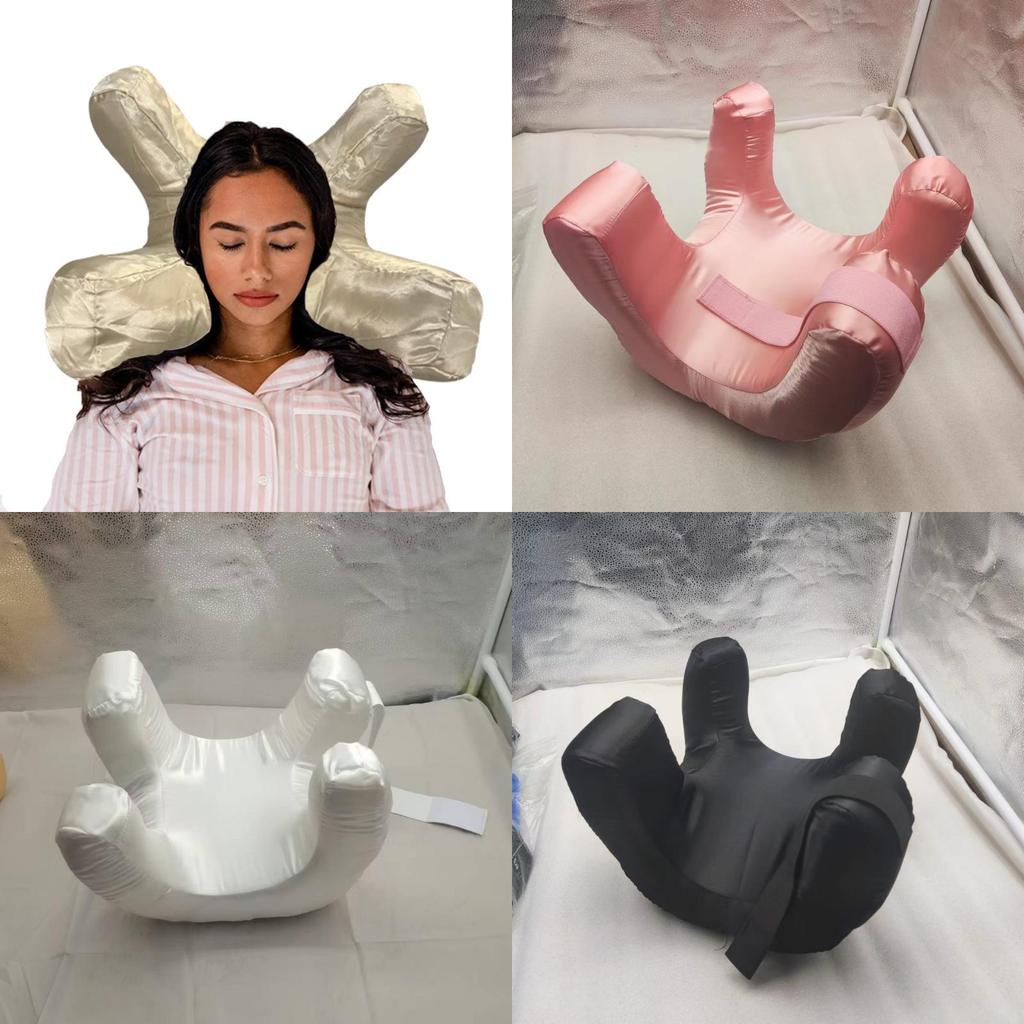 Butterfly Shape Cotton Memory Foam Pillow For Comfortable Sleep And Makeup Protection For Adults