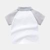 Short-Sleeved T-Shirt, Summer Boys' Polo Shirt, Half-Sleeved Top, Lapel Whale Kidsren's Clothing, Pullover for Small and Medium-Sized Kidsren