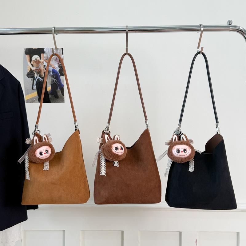 Retro Fashion Casual Tote Bag Women's 2025 Autumn and Winter New Korean Version Versatile Large-capacity Commuting Shoulder Messenger Bag