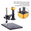 16MP HDMI USB Video Microscope Camera + 45LED Ring Light   Universal Bracket
