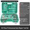 Car Repair Socket Wrench and Ratchet Set - Comprehensive Auto Repair and Maintenance Tool Set