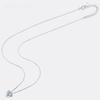 Delicate Sparkling Heart Moissanite Pendant Necklace 925 Sterling Silver 1CT Lab Diamond Fine Jewelry For Women