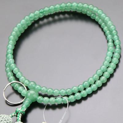 Soto Zen Prayer Beads for Women 8 Dimensions Indian Jade Genuine Silver Ring Pure Silk Tassel Prayer Beads Kyoto Prayer Beads Kyoto 108 Beads Double 8