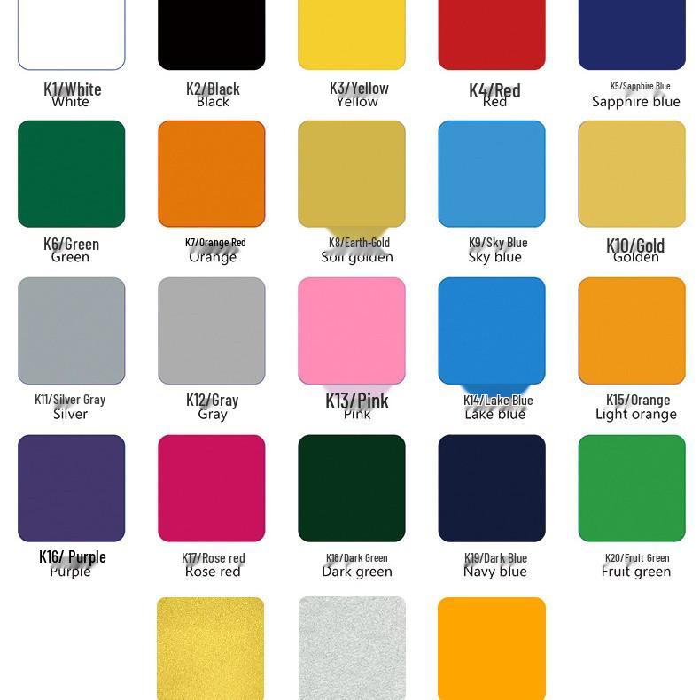 HTV K Series PVC Self-Adhesive Heat Transfer Film for Apparel and T-Shirt Printing