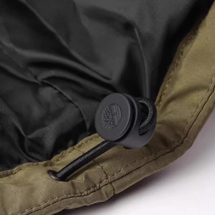 Timberland Windproof Warm Thick Hooded Jacket Spliced Cotton Coat Men Jackets Military-Green A44YZ-DY7