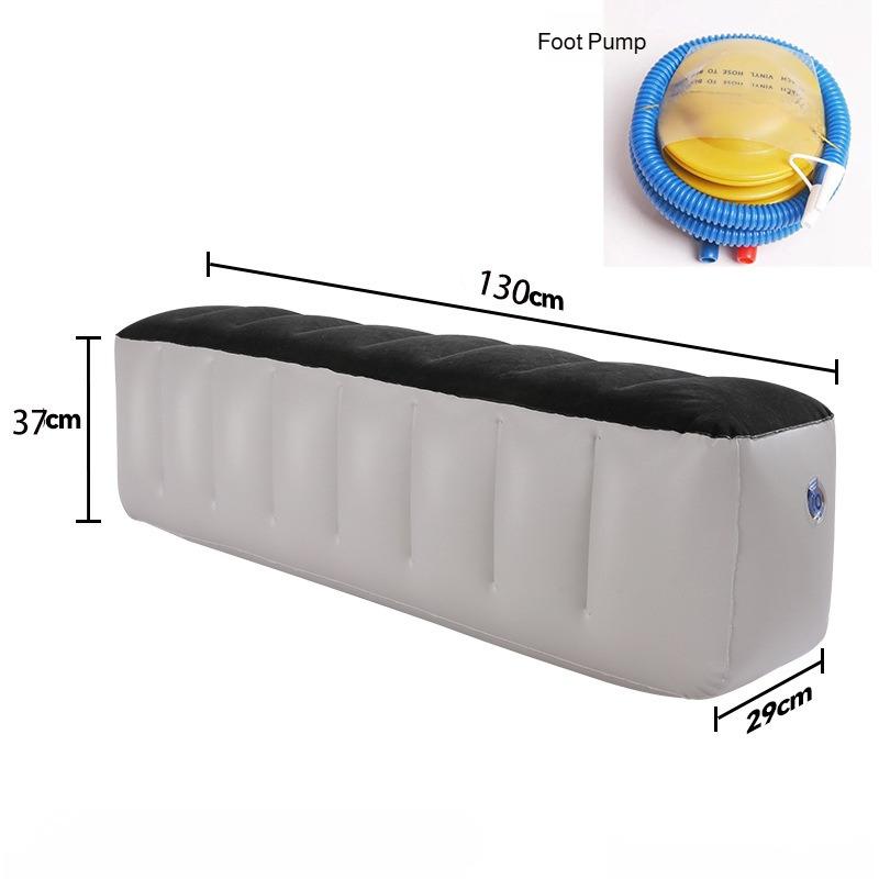 Car Travel Inflatable Mattress Back Seat Sleeping Gap Pad Air Cushion Portable Rear Seat Bed Camping Auto Interior Accessory