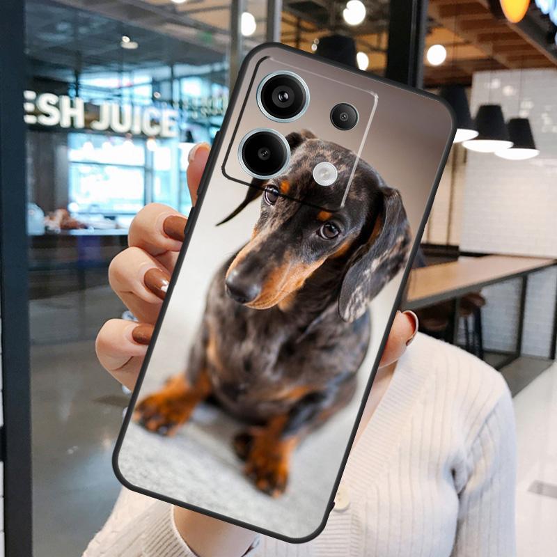

Teckel Dackel Dachshund Dog Case For Xiaomi Redmi 13C 12C 9C 10C Redmi Note 13 Pro 9 10 11 12 Pro 9S 10S 11S 12S Cover Redmi Note 12S