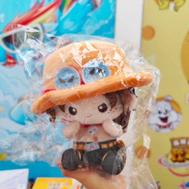 In Stock Regular Series Monkey D. Luffy Plush Doll Roronoa Zoro Q Version Anime Figure Sanji Model Ornament Plush Toys