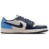 Air Jordan 1 Retro Low OG Obsidian UNC Men Sneakers Blue University-Blue Sail CZ0790-400
