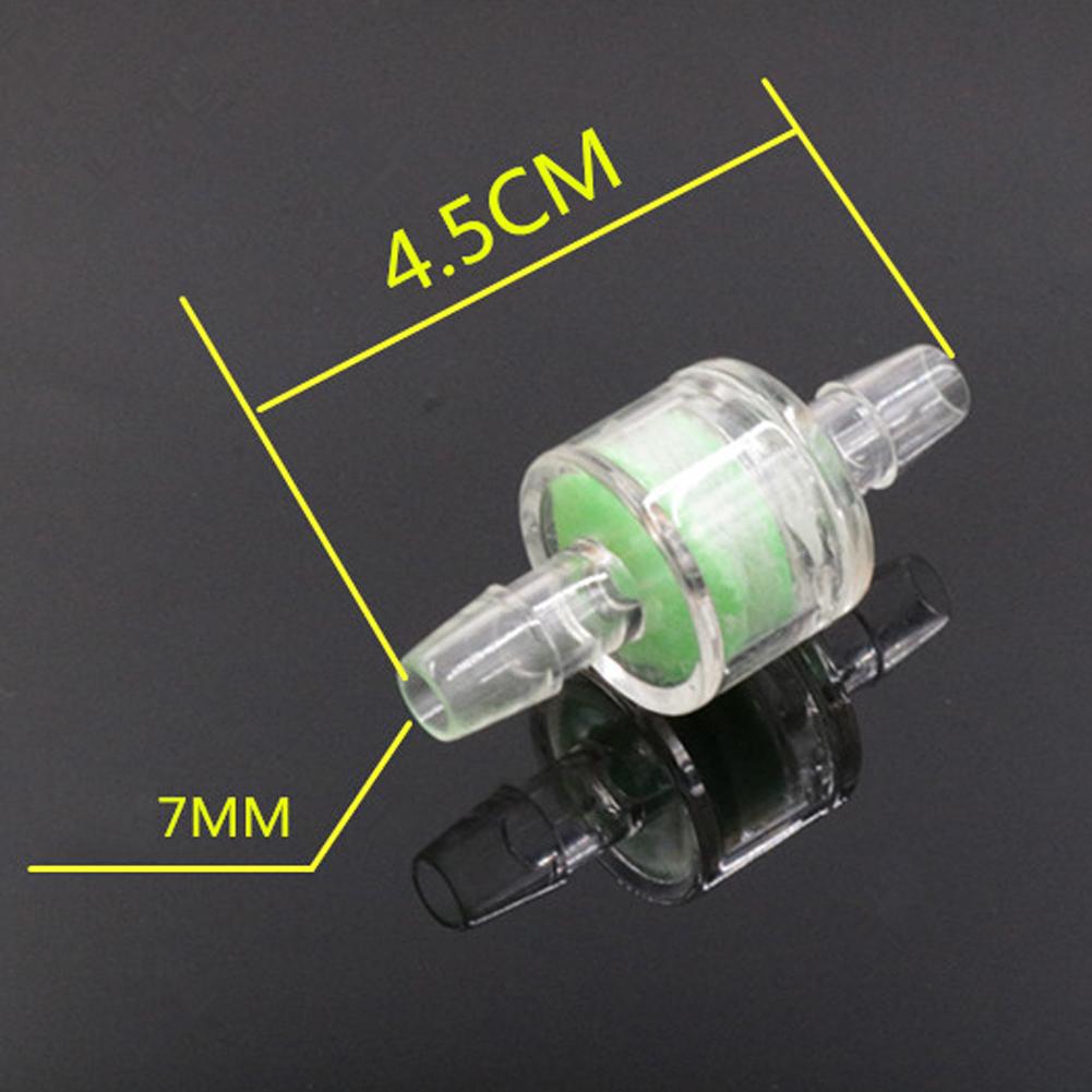 10PCS Three Layers Transparent Computer Water Cooling Filter PC Computer Cooler Parts(Outer Diameter 7MM )