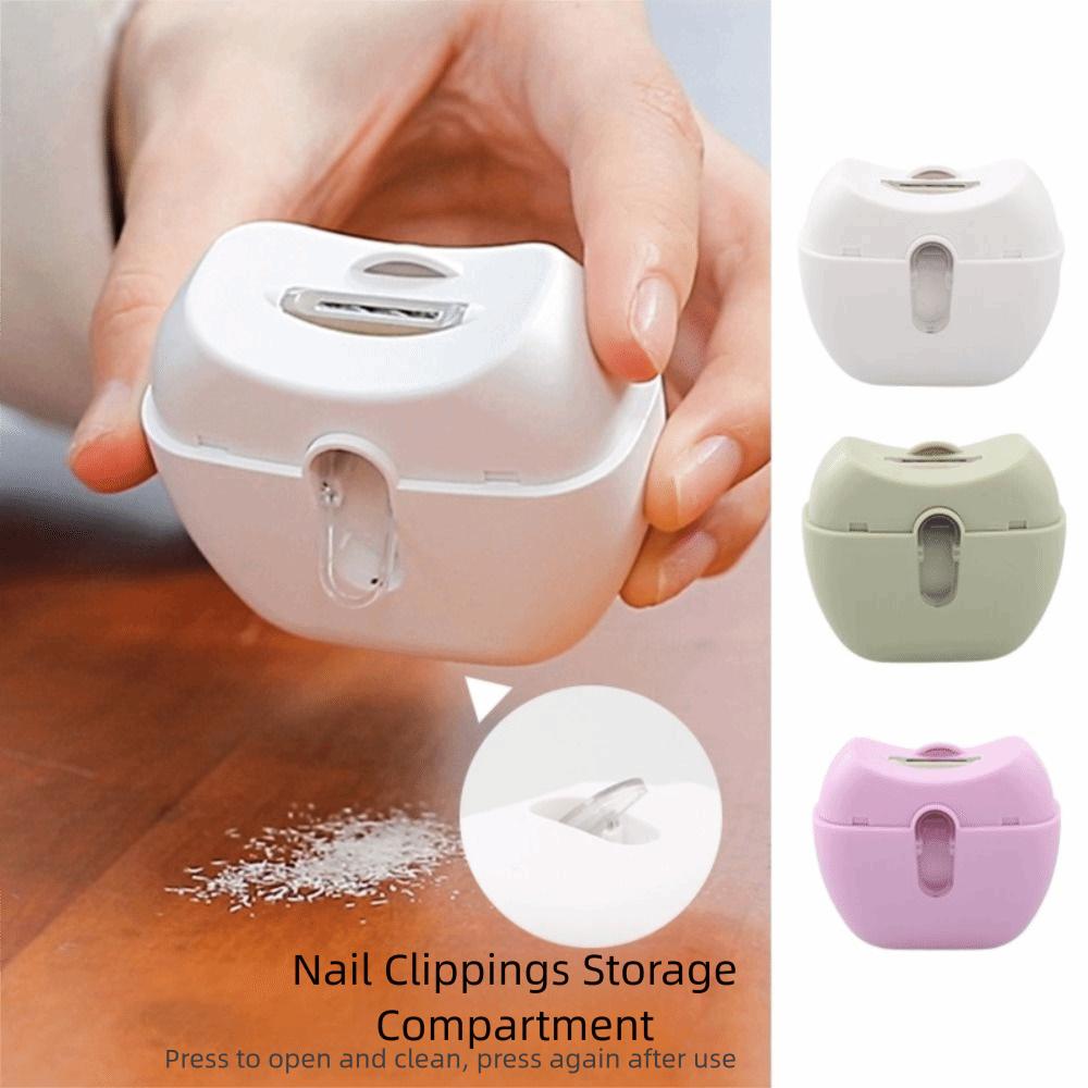 Smart Stop Technology Automatic Nail Trimmer With Light Silent Nail Trimmer  Household Use