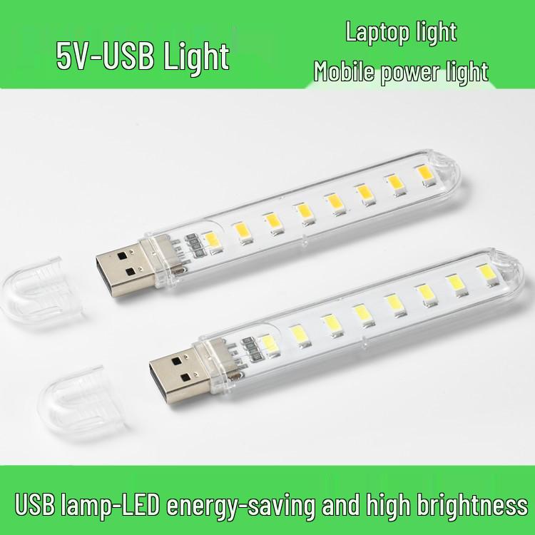 Xiaomi Mini USB Night Light: LED Dormitory Wake-up Light, Portable Eye Protection, Energy-Saving Lamp.