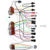 Power Controller for 350W to 500W Electric Bikes with S866 Display for Efficient Energy Management