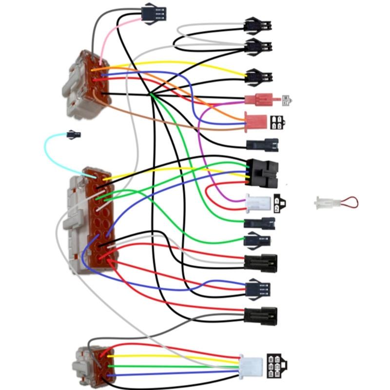 Power Controller for 350W to 500W Electric Bikes with S866 Display for Efficient Energy Management