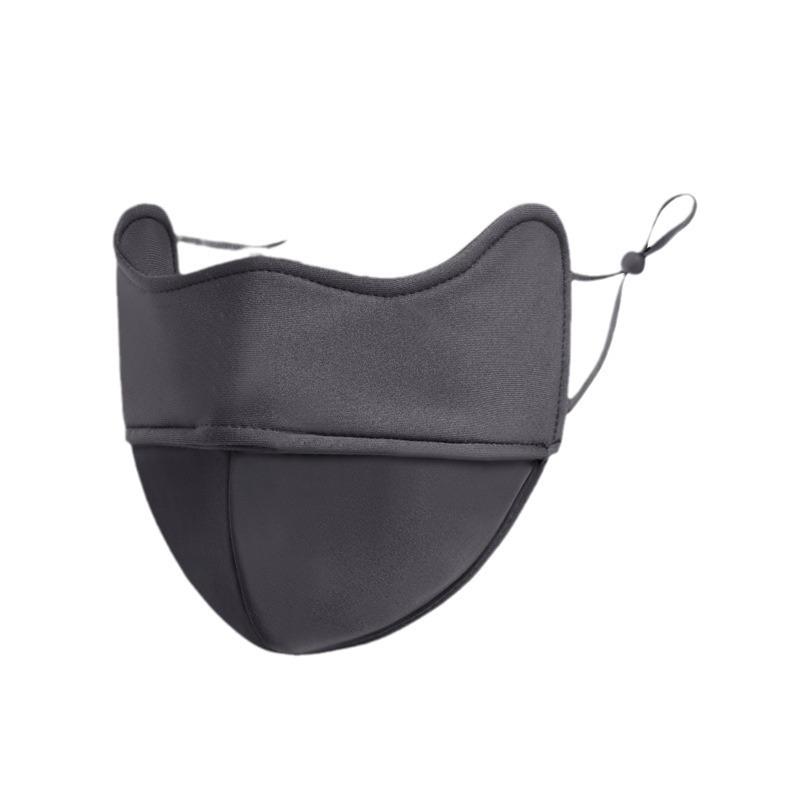 Women's Warm 5D Face Mask: Windproof & Cold-Proof, Eye Protection, Thickened for Autumn/Winter - Slimming Design