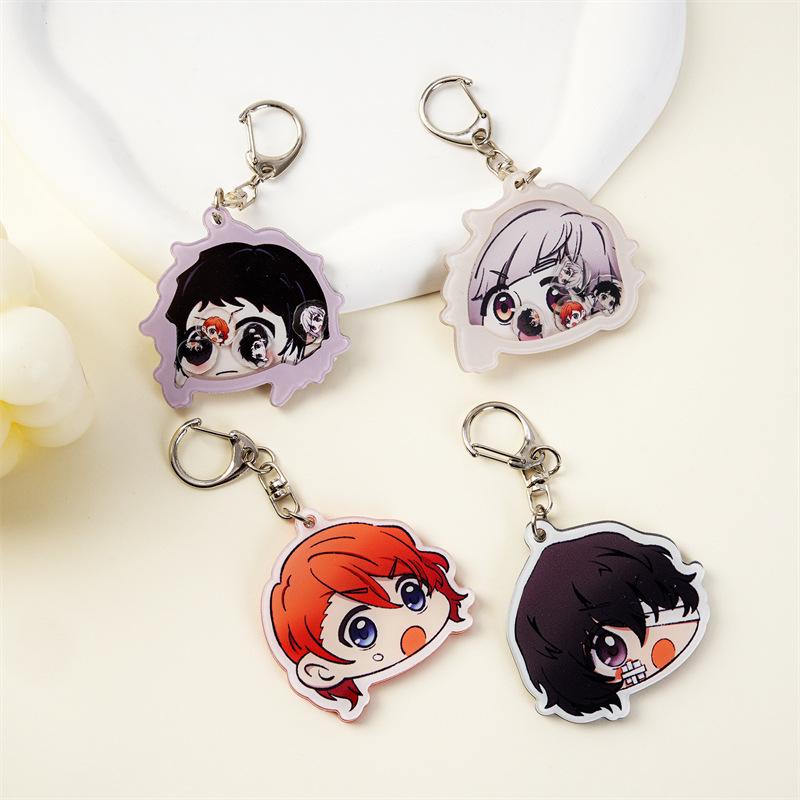 Anime Cartoon Fan Art Acrylic Keychain & Wobbly Pendant Backpack Charm