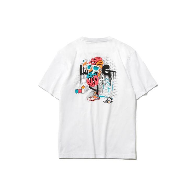 Li-Ning Graphic Loose Fit T-shirt White Men s AHSR406-1 L