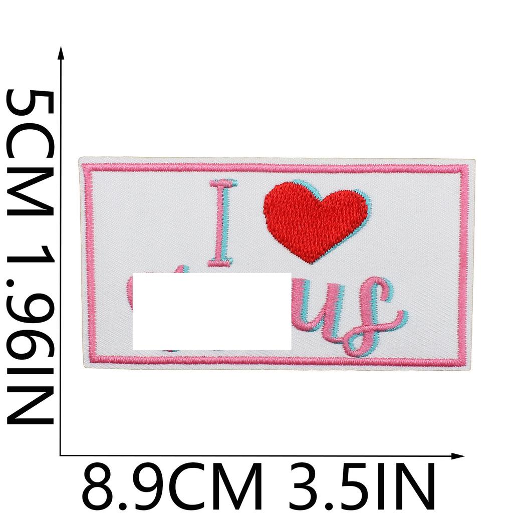 Son Of Jesus Embroidery Cloth Sticker Holiday Costume Decoration Faith Quotes Patch Sticker Flower Letter Embroidery Chapter Ironing