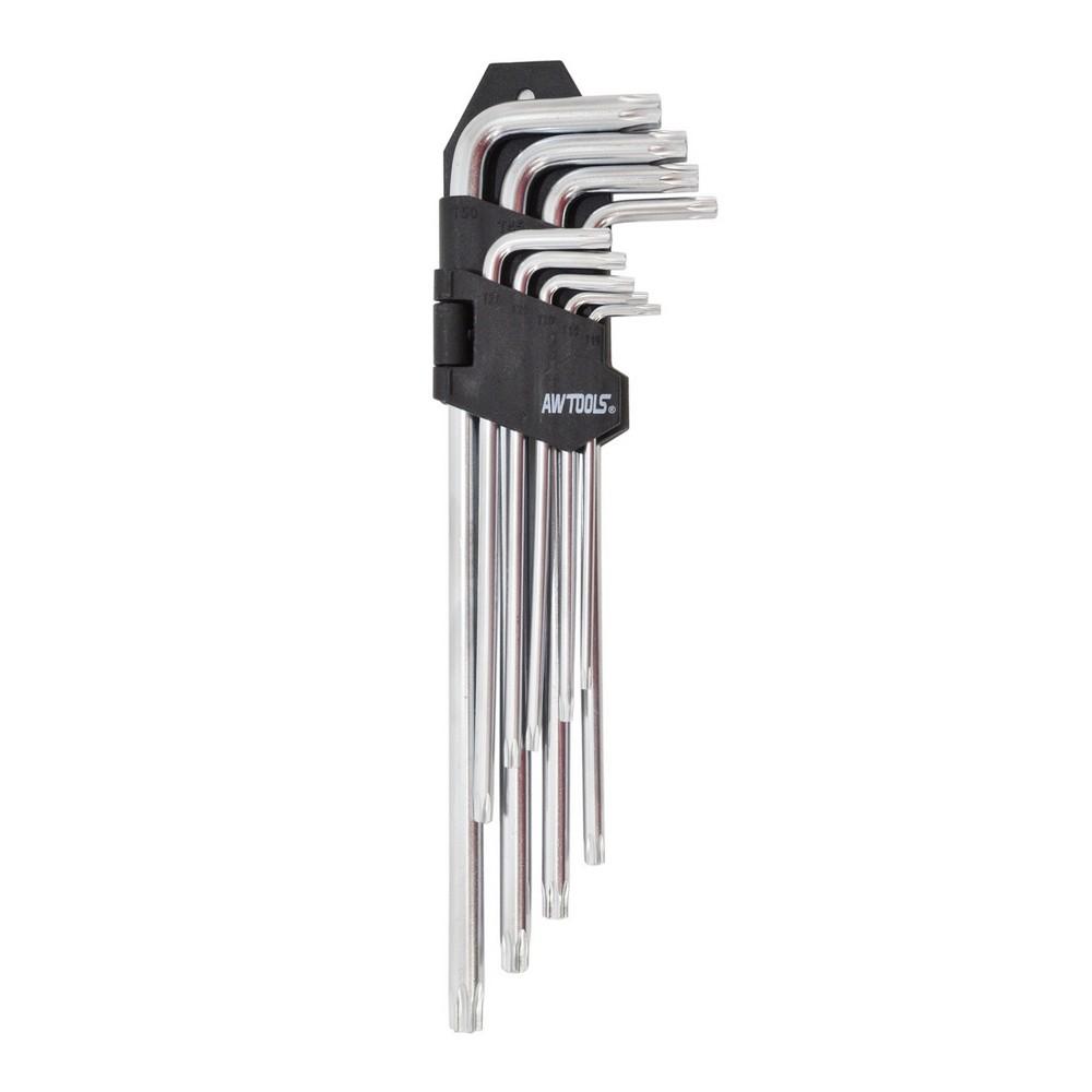 AW Tools Torx Keys Set (Pack of 9)