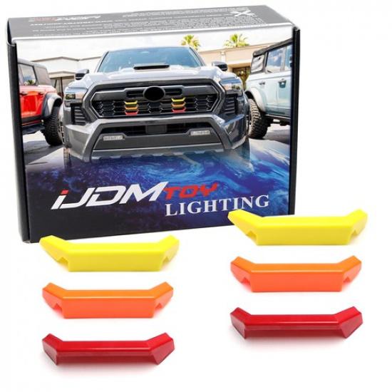 Classic Retro Heritage 3-Color Grille erts For Toyota 2024+ Tacoma TRD Sport