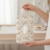 Floral Design Wet Tissue Storage Bag Portable Hanging Napkin Case  Stroller Use