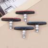 1Pair Bike Brake Pads V-Brake Rubber Road Bike Brake Holder Pads Shoes Blocks Rim Brake Anti-Resistance Cycling Accessories