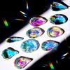 Crystal Glass Prism Pendants AB Color Hanging Suncatcher Accessories Rainbow Maker Ornament Crystal Chandelier Parts 10 Shapes