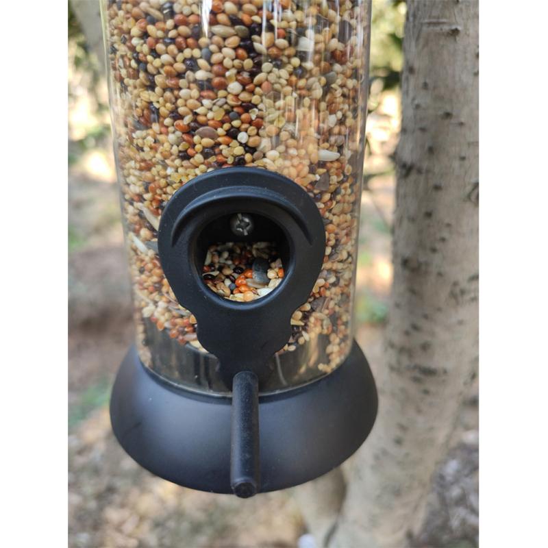 Detachable Bird  Feeder Outdoor Windproof Pet Hanging Case For Dish Water