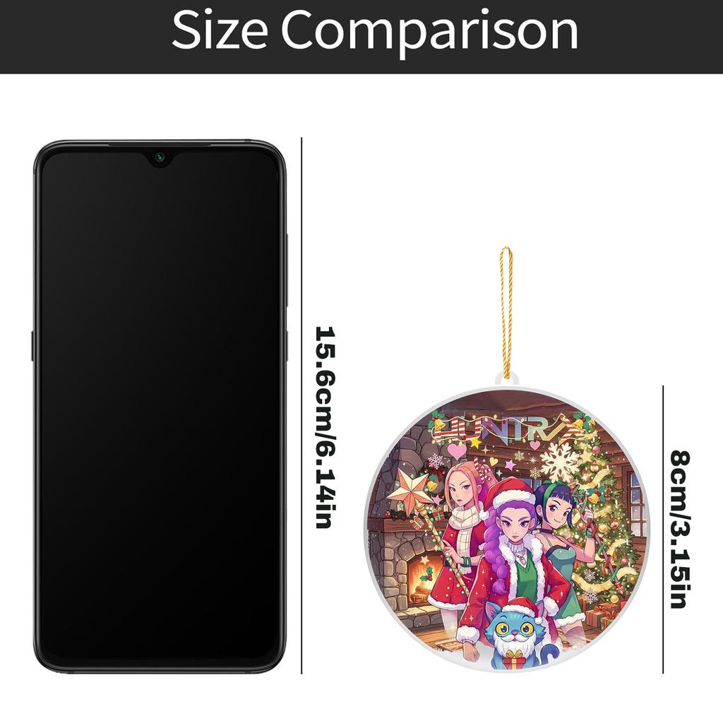 Christmas Pendant, Pendant With Anime Elements, A Gift For Stargazers