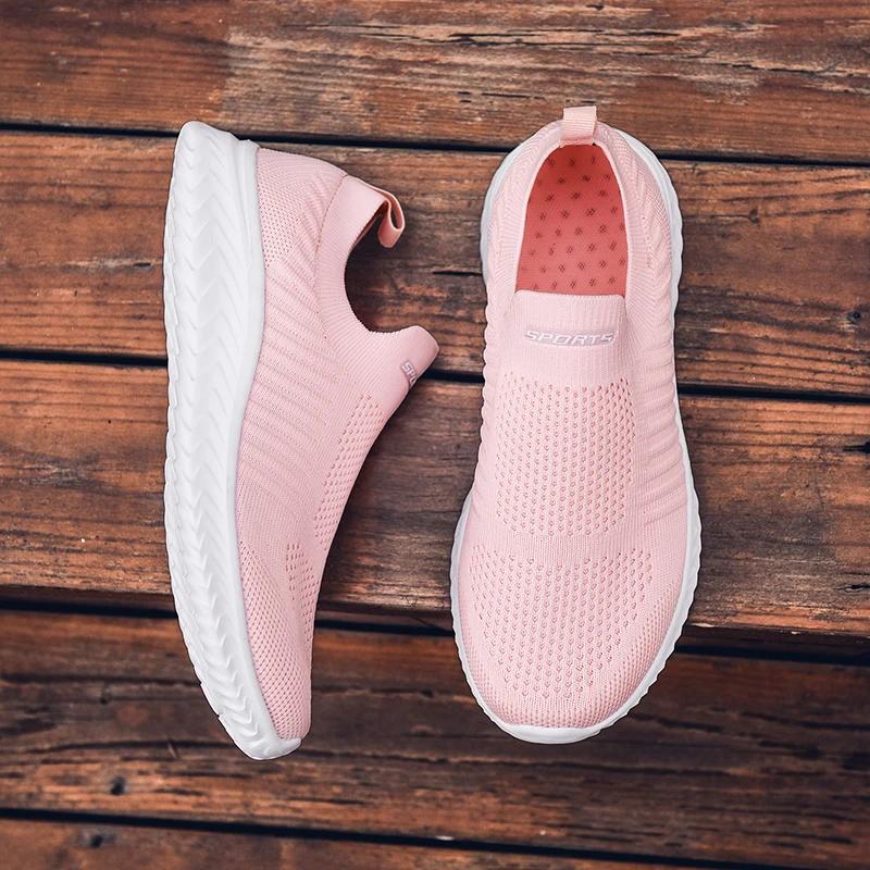 Fashion Men Women Shoes Mesh Men Shoes Lightweight Comfortable Men's Sneakers 2025 Autumn Fashion Slip On Flats Couple  Shoes Loafers