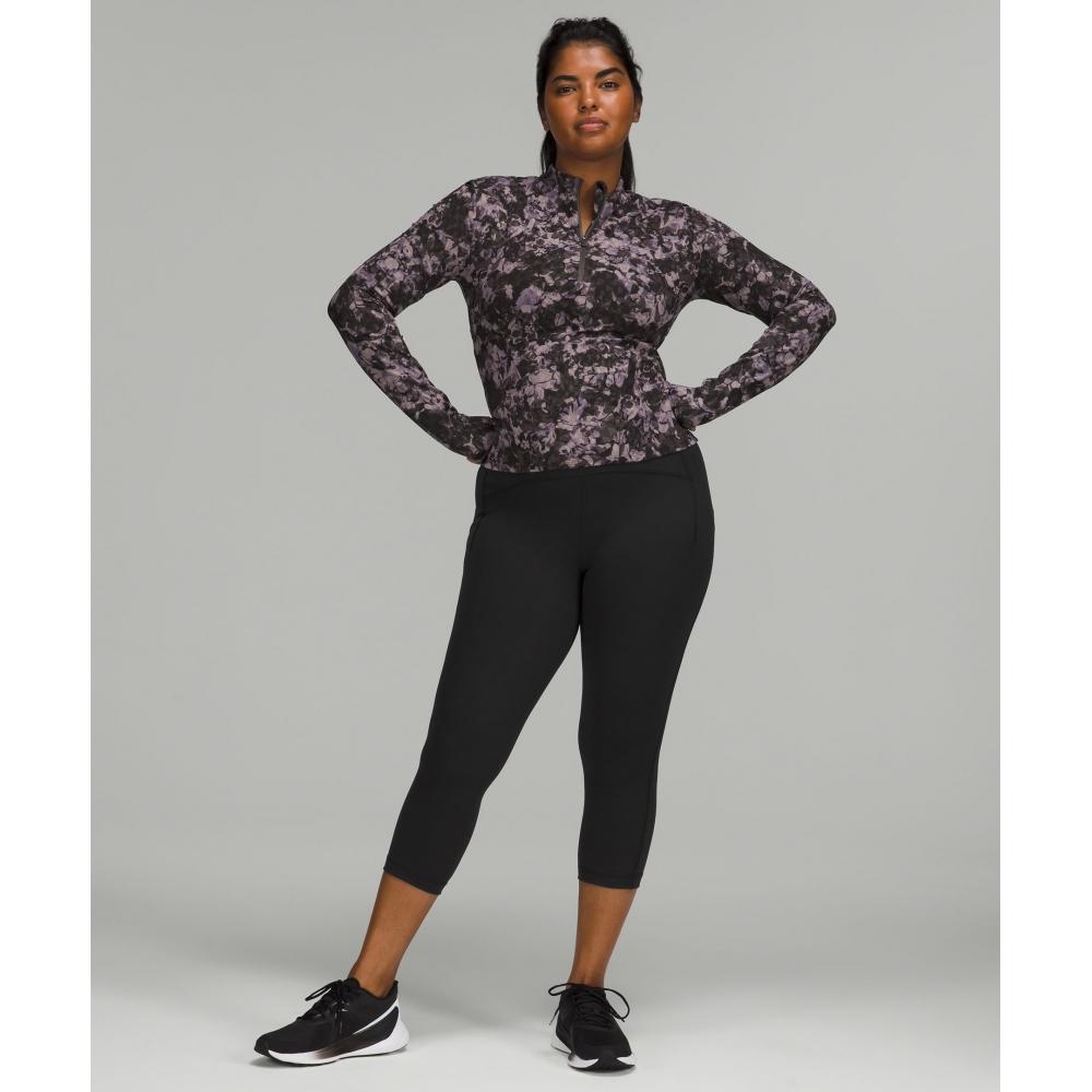 Lululemon Swift Speed High Rise Crop 21  Black