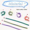 5/10pcs Soft & Bendable Magic Pencils  Colorful Stripe Design Perfect for Kids & Students Classroom Gifts & Back To School Supplies