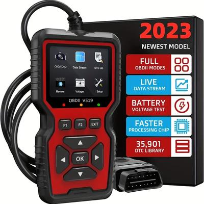Skaner OBD2 dane w czasie rzeczywistym profesjonalny mechanik narzędzie diagnostyczne OBDII do odczytywania kodów do sprawdzania napięcia akumulatora światła silnika
