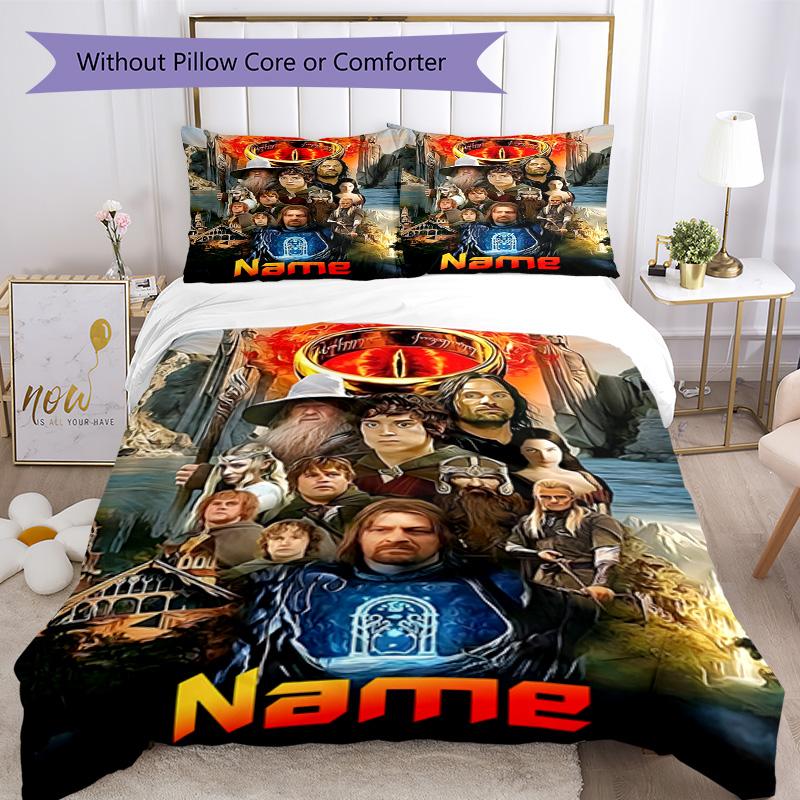 Warner Bros. Obras (sesenta y cinco) Juego de Ropa de Cama Personalizado con tu Nombre Funda Nórdica Transpirable con Fundas de Almohada Decoración del Hogar Regalo de Cumpleaños