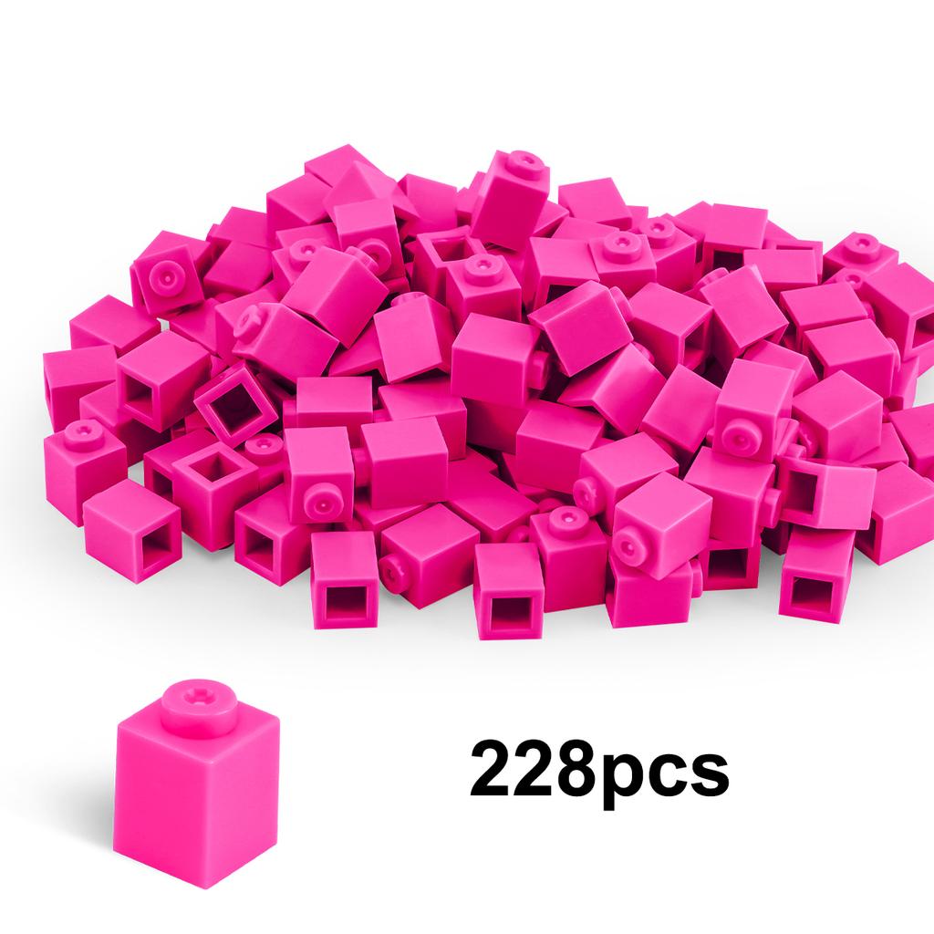 100g1x1high brickBuilding Blocks Thick FiguresBricks Dots Educational Creative SizeCompatible With Plastic Toys forChildren