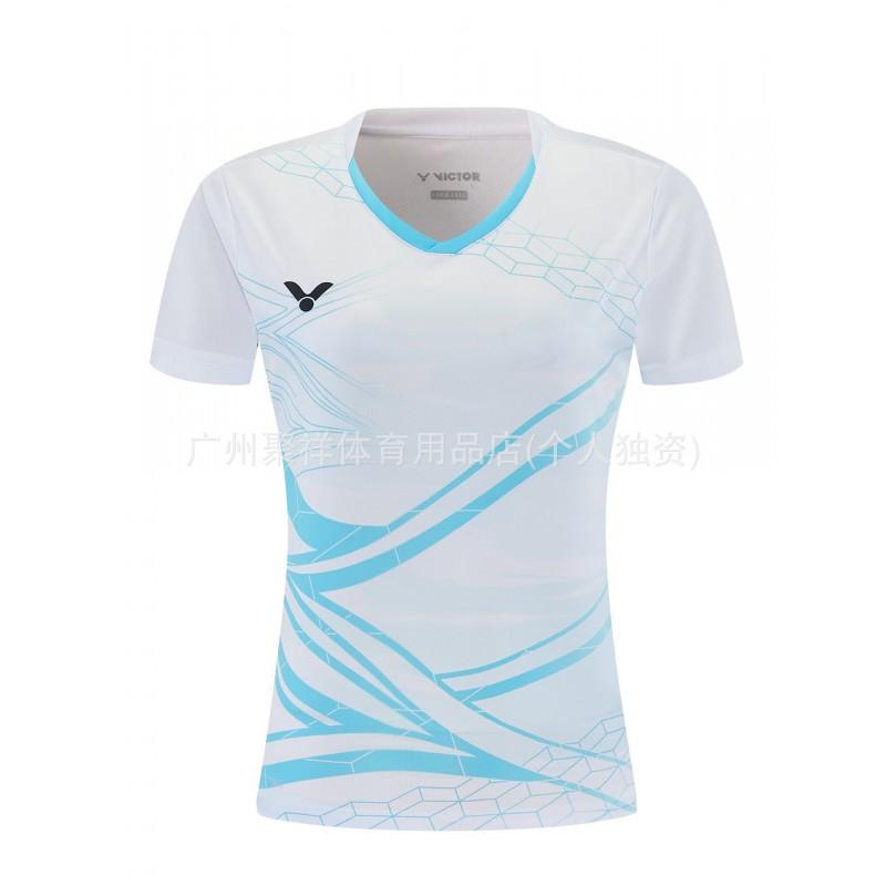 Quick-Dry Badminton Shirt Men Women Breathable Sport T-Shirt Athletic Wear Lightweight Training Top