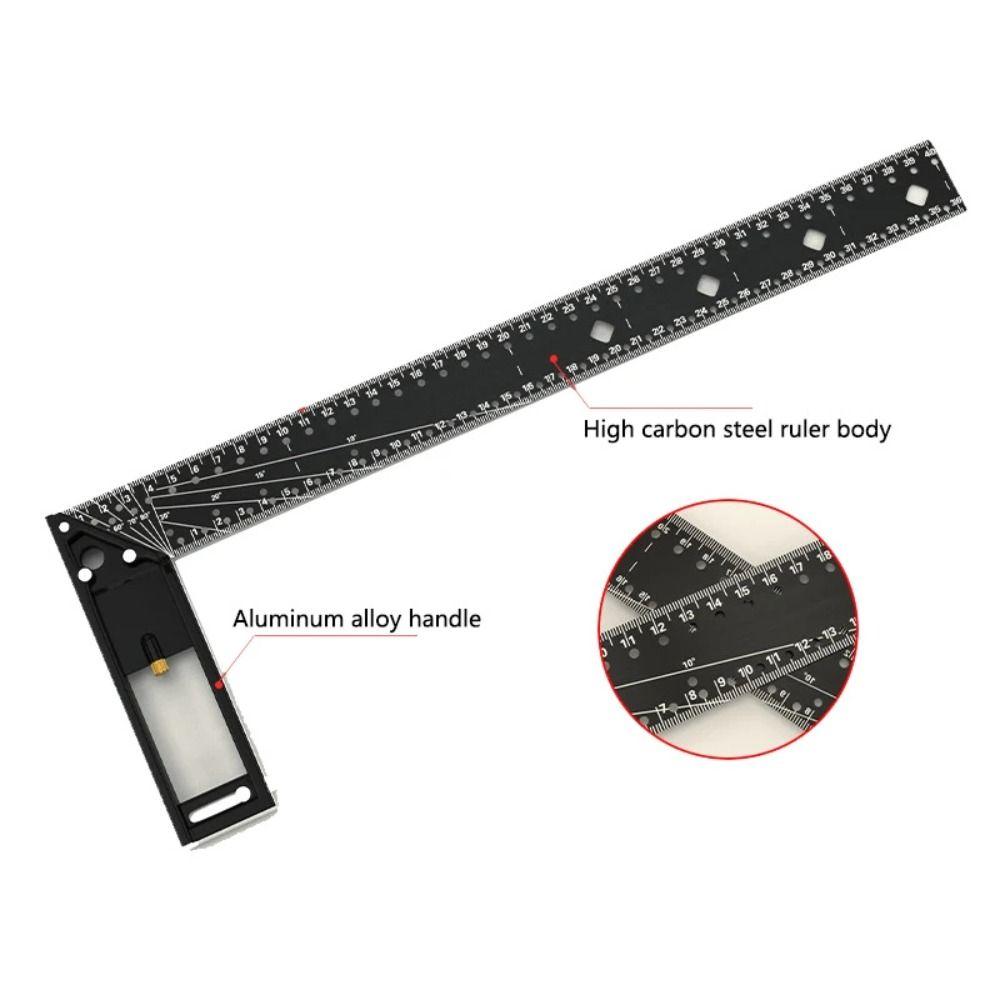 High Precision Right Angle Ruler Industrial Grade Woodworking Gauge  Carpentry