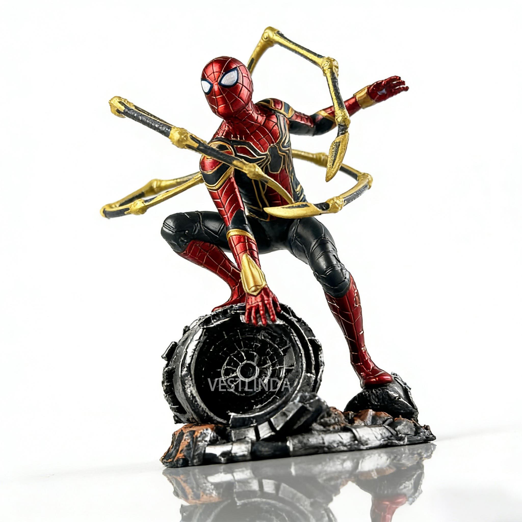 Marvel Spider Man Superheld Spiderman 18cm Actionfigur Spider-Man Anime Dekoration Sammlung Spielzeug Figur Freunde Jungen Geschenke W143624WW-
