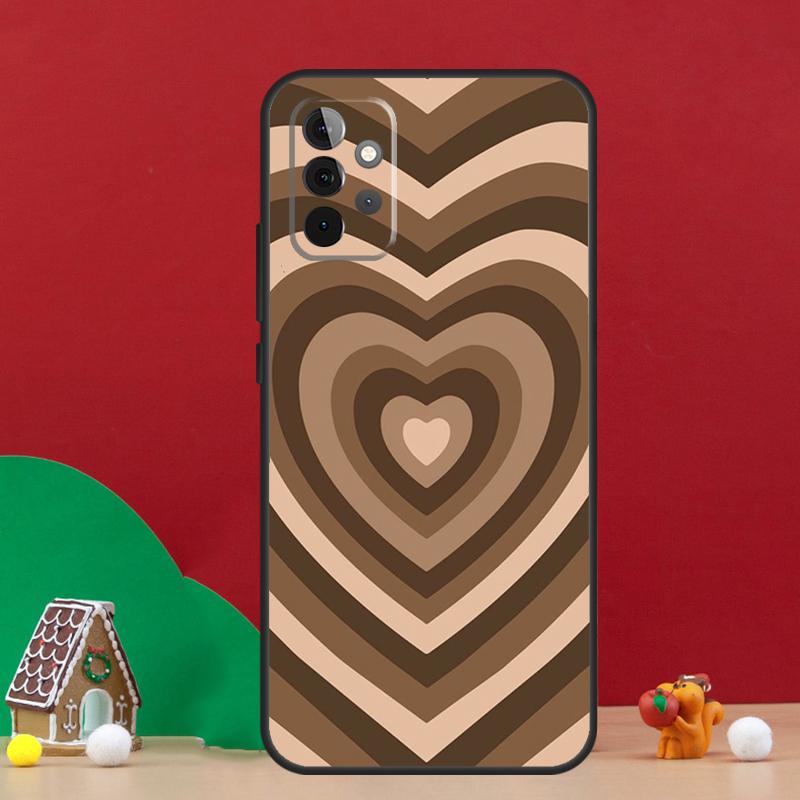 Colorful Heart Circle Love Case For Samsung Galaxy A36 A56 A06 A13 A53 A32 A12 A22 A52 A35 A17 A16 A55 A15 A54 A34 A14