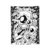 Invaders Zims Kawaii Cartoon Blanket Flannel Vintage Breathable Throw Blankets for Bedspread Summer,