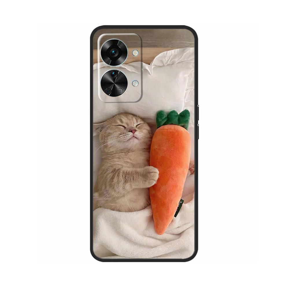 Phone Case For Oneplus Nord 2T 5G Soft TPU Silicone Cute Cartoon Shell Phone Back Cover For One Plus Nord 2T Cases nord2T Shells