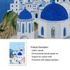 Nordic Positano Italy Vintage Posters and Print Santorini  Barcelona Canvas Painting Gift Wall Art for Living Picture Home Decor