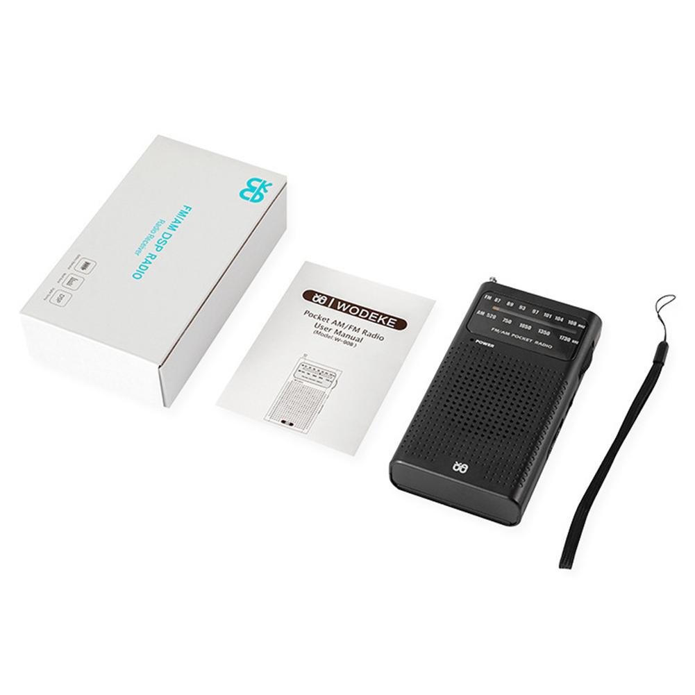 Full Band Radio Portable Radio AM FM Multi-function Radio Excellent Reception Transistor Radio With Loud Speaker Battery Powered