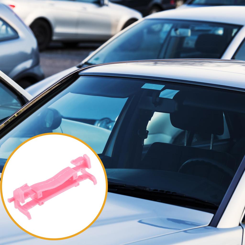Partuto Drip Retainer Clip No.7403A143/7403A289 - Car Roof Retainer Clip - Fits Mitsubishi Outlander 2013-2023 Plastic Pink - 10 Pack