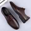 Men's Shoes Genuine Leather Banquet Shoes British Retro Men's Cowhide Leather Shoes Business Leather Shoes