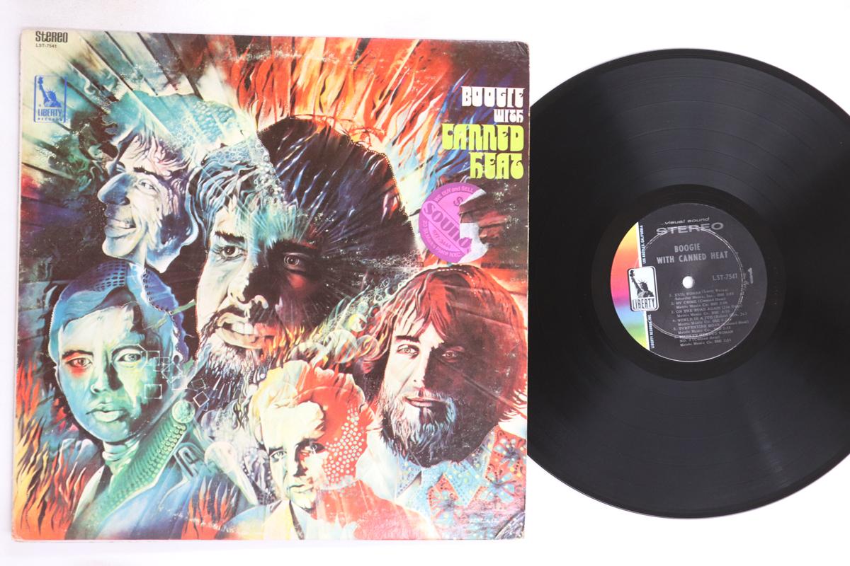 

Виниловая пластинка CANNED HEAT - Boogie With Canned Heat LST7541 LIBERTY 1968 США Рок Б/У