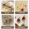 Seasoning Organizer Clear Airtight Reusable Jar Salt Jar with Lid for Condiment Household Cooking Dining Baking Bathroom