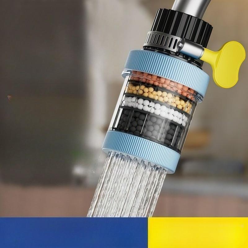 1Pc Faucet Extension Filter Universal Anti-** Kitchen Water Purification Artifact Household Tap Water Universal Purification Shower