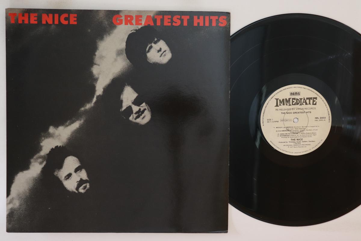 

LP Record NICE Greatest Hits IML2003 IMMEDIATE 1977 US Rock Used