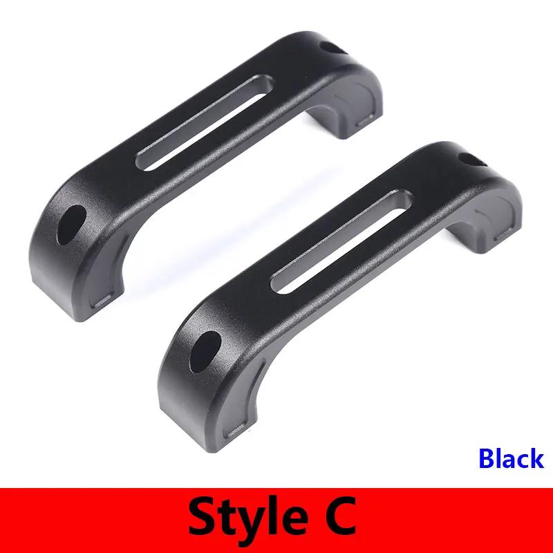 For Land Rover Defender 90 110 130 2014-2018 Aluminum Alloy Black Car Door Handle Trim Interior Car Accessories